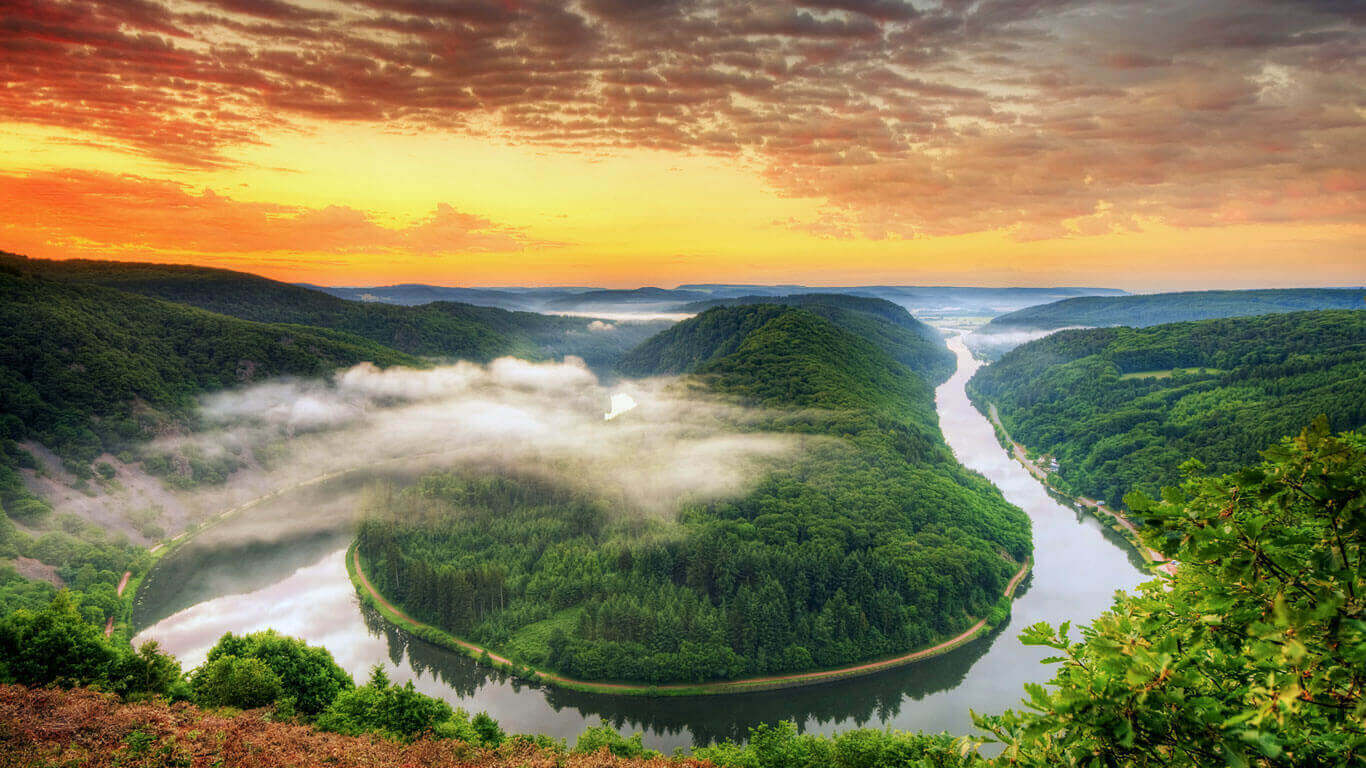 Valley Background